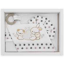 LENZUOLINO NEONATO CULLA 3 PEZZI + MASSAGGIAGENGIVE 