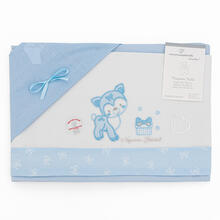 LENZUOLO 3 PZ CULLA RICAMATO 