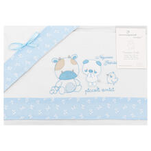 LENZUOLO 3 PZ CULLA RICAMATO 