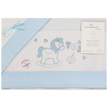 LENZUOLO 3 PZ CULLA RICAMATO 