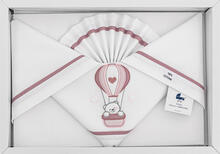 LENZUOLO 3 PZ CULLA RICAMATO 