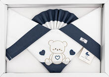 LENZUOLO 3 PZ CULLA RICAMATO 