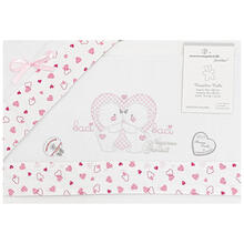 LENZUOLO 3 PZ CULLA RICAMATO 