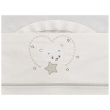 LENZUOLO 3 PZ CULLA RICAMATO 