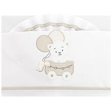 LENZUOLO 3 PZ CULLA RICAMATO 