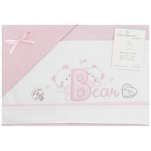 LENZUOLO 3 PZ CULLA RICAMATO 