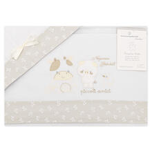 LENZUOLO 3 PZ CULLA RICAMATO 