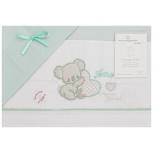 LENZUOLO 3 PZ CULLA RICAMATO 