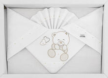 LENZUOLO 3 PZ CULLA RICAMATO 