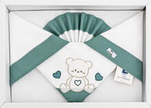 LENZUOLO 3 PZ CULLA RICAMATO 