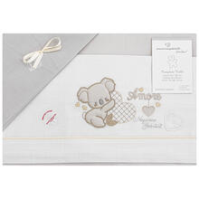 LENZUOLO 3 PZ CULLA RICAMATO 