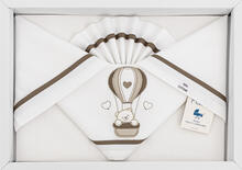 LENZUOLO 3 PZ CULLA RICAMATO 