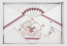 LENZUOLO 3 PZ LETTINO RICAMATO 