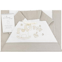 LENZUOLO 3 PZ LETTINO RICAMATO 