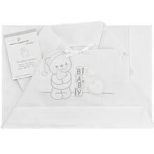 LENZUOLO 3 PZ LETTINO RICAMATO 