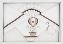 LENZUOLO 3 PZ LETTINO RICAMATO 