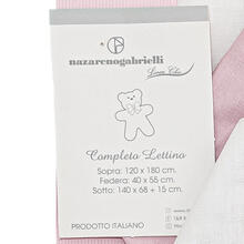 LENZUOLO 3 PZ LETTINO RICAMATO 