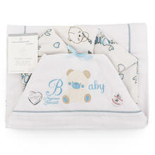 LENZUOLO NEONATO FLANELLA LETTINO CM 120X180 