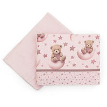 LENZUOLO NEONATO FLANELLA LETTINO CM 120X180 