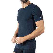 MAGLIA UOMO MEZZA MANICA GIROCOLLO COTONE ELASTICIZZATO 