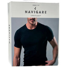 MAGLIA UOMO MEZZA MANICA GIROCOLLO ELASTICIZZATO 