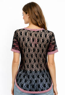 MAGLIETTA DONNA MEZZA MANICA BACI  E ABBRACCI 