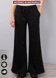 PANTALONE DONNA NEW LOOK CON VESTIBILITA  ZAMPA 