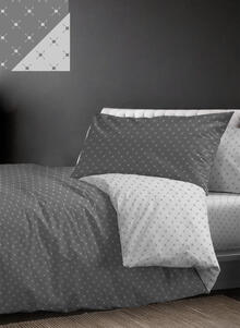 PARURE COPRIMIUMINO 2 PIAZZE CM 250X200 E 2 FEDERE CM 50X80 