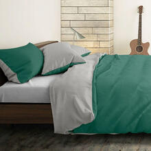 PARURE COPRIPIUMINO TINTAUNITA 1 PIAZZA DOUBLEFACE CM 150X200 