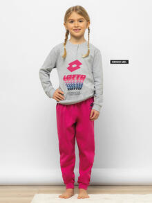 PIGIAMA BIMBA INTERLOCK LOTTO 