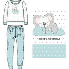 PIGIAMA BIMBA LUNGO JERSEY 