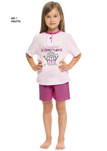 PIGIAMA BIMBA MEZZA MANICA PANTALONCINO 