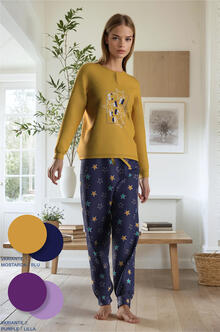 PIGIAMA DONNA INTERLOCK 