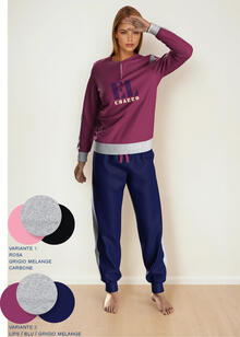 PIGIAMA DONNA INTERLOCK 