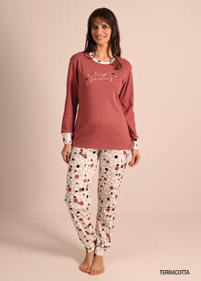 PIGIAMA DONNA INTERLOCK 