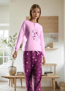 PIGIAMA DONNA INTERLOCK 