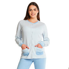 PIGIAMA DONNA INTERLOCK APERTO 