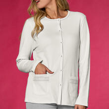 PIGIAMA DONNA INTERLOCK APERTO 