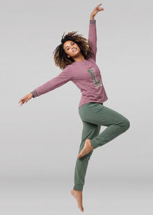 PIGIAMA DONNA INTERLOCK LOTTO 