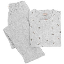 PIGIAMA DONNA INTERLOCK SENZA POLSINO 