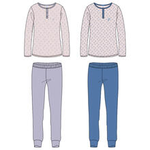 PIGIAMA DONNA LUNGO JERSEY 