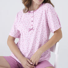 PIGIAMA DONNA MEZZA MANICA PANTALONCINO IN SCATOLA 