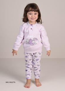 PIGIAMA NEONATA CALDO COTONE 