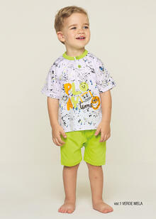 PIGIAMA NEONATO COTONE JERSEY 