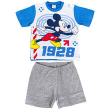 PIGIAMA NEONATO COTONE MANICA CORTA MICKEY 