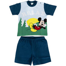PIGIAMA NEONATO COTONE MANICA CORTA MICKEY 