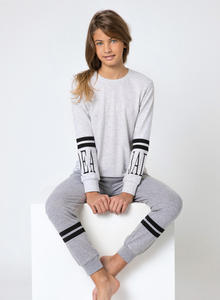 PIGIAMA RAGAZZA COTONE LUNGO 