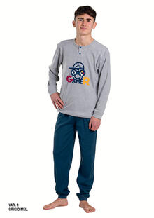 PIGIAMA RAGAZZO INTERLOCK 