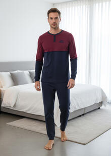PIGIAMA UOMO INTERLOCK 