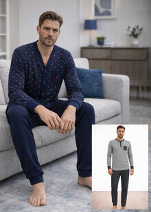 PIGIAMA UOMO INTERLOCK 